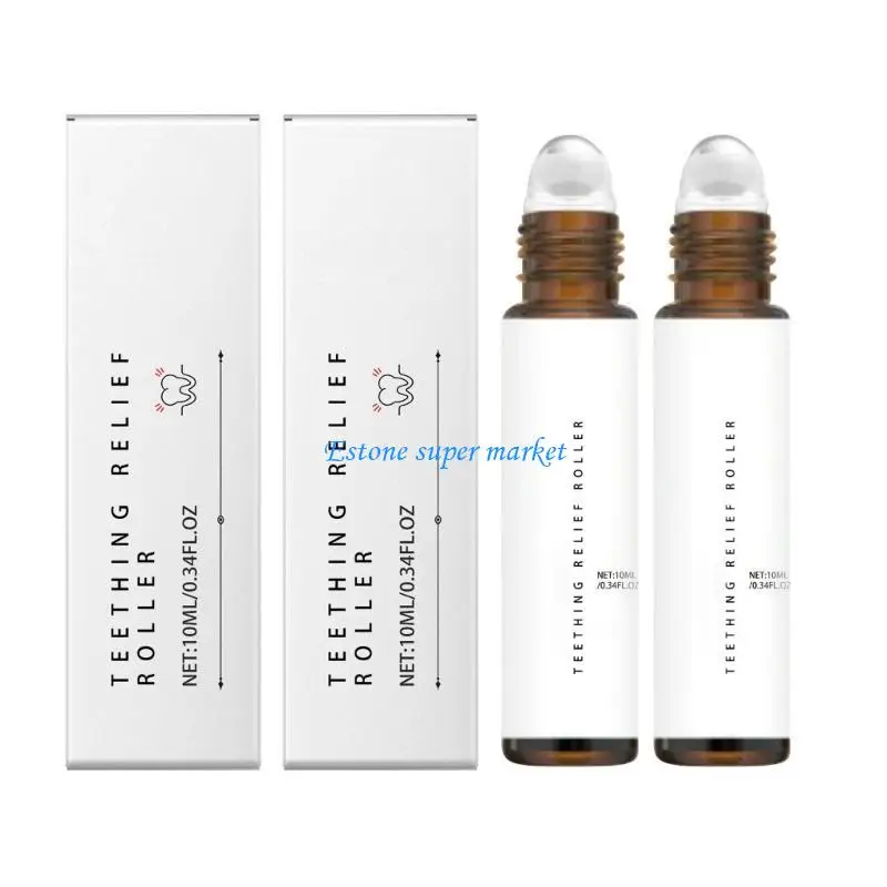 090B Infant Teething Aid Roller Portable Teething Companion Safe Teething Tool