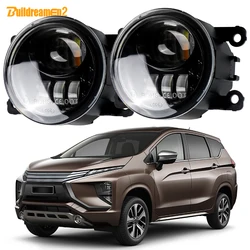2 X Car Front Fog Light 60W 6000LM LED Lens Fog Lamp H11 For Mitsubishi Xpander 2017 2018 2019 2020 2021 2022 2023