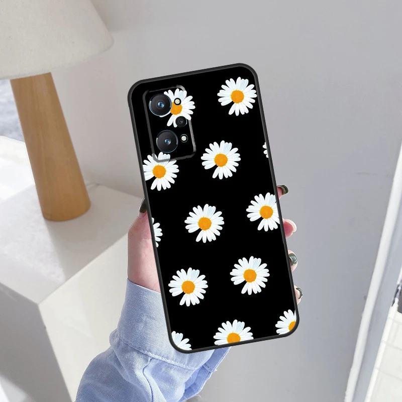 Daisy Flower For Realme 10 Pro Plus C55 C35 C33 C31 C30 C21Y GT Neo 5 OnePlus 11 Nord 3 2T CE 2 Lite Case