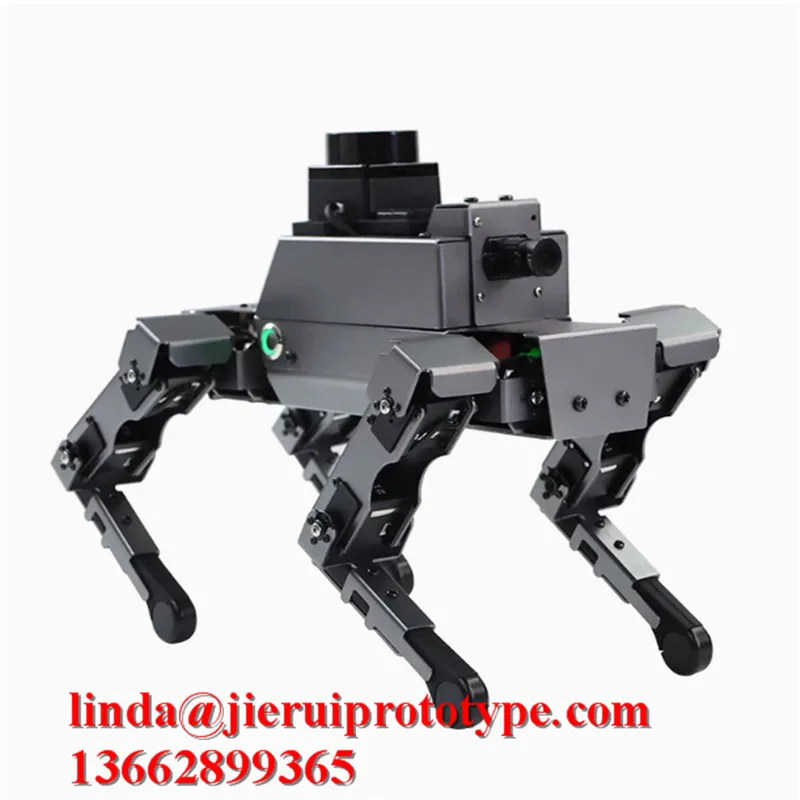 Intelligent place pet robot shell CNC processing 3D printing custom aluminum box small batch processing oil spray color SLS SLA