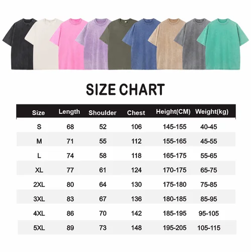 Imagen 2 del producto Camiseta personalizada con su logotipo Hip-hop Street para hombre, 100% algodón puro, corte holgado, estampado desgastado, bordado, Top personalizado