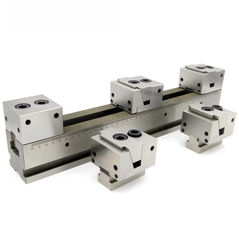 Universal Multiple Clamp Rail Vise in Row for Horizontal CNC Horizontal Machine Center KSD50-500-4FD