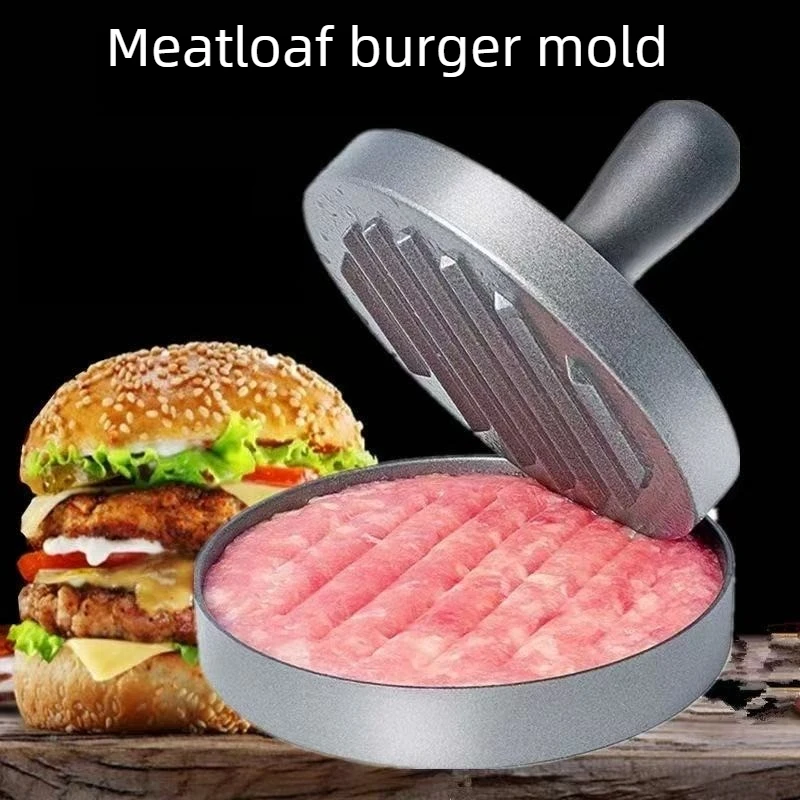 304 Stainless Steel Beef Patty Press Hamburger Meat Mould Patty Maker Sandwich Pressing Tool for Breakfast Pancake and Burger