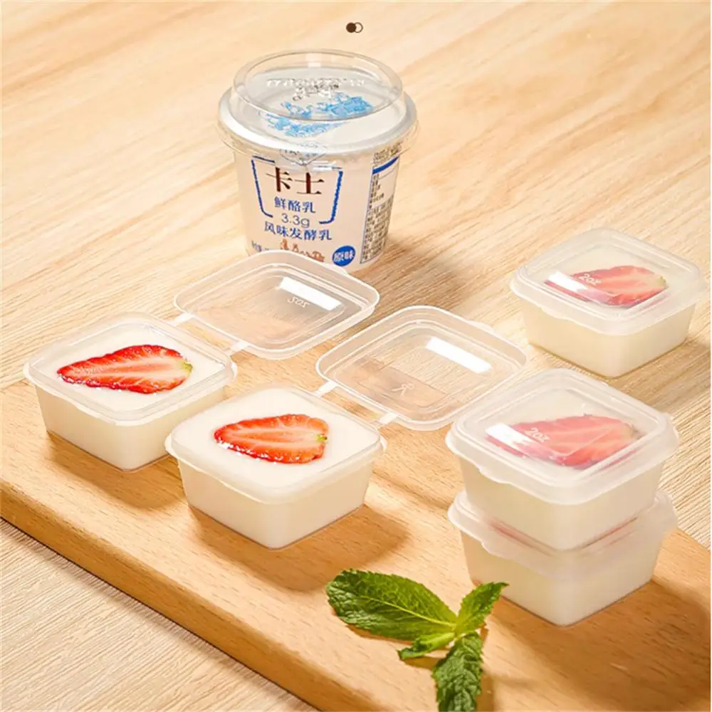 1/3/5PCS Disposable Lemon Tea Packaging Box Small And Light Packing Box Kumquat Food Grade Seasoning Box Ice Cubes