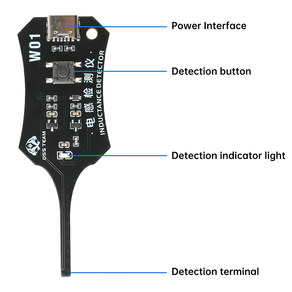 W01 Type C Inductance Tester - In Hand