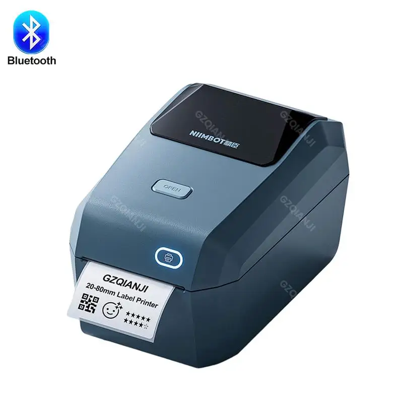 Top K3 USB Desktop Label Printer Wireless Bluetooth Wifi 3 inch Thermal Maker Shipping Barcode Sticker Labeling Machine 80mm