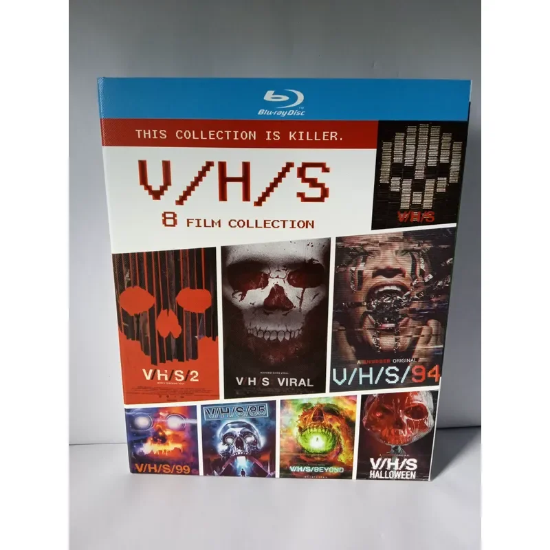 Blu-ray Disc V H S Deadly Video Series Horror Movie Collection