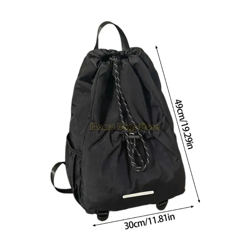 X90D حقائب ظهر برباط للنساء والرجال حقيبة رياضية خفيفة الوزن مع حزام حصيرة اليوغا، حقائب ظهر مقاومة للماء وحقائب ظهر للكمبيوتر