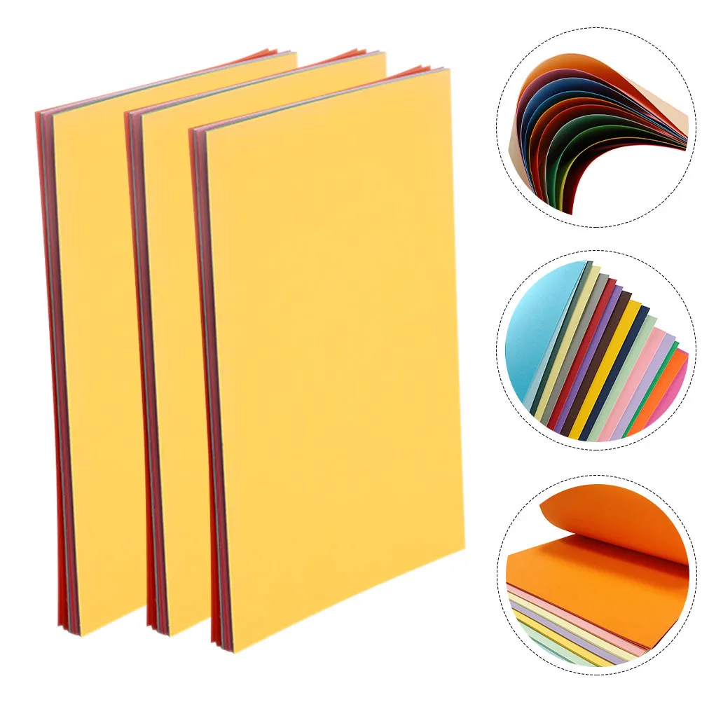 Diy الملونة للحرف اليدوية اوريغامي اللوحة بطاقة فارغة ورق الرسم الحرفية عدة بطاقة الفن ورقة Diy بها بنفسك لوازم ملونة