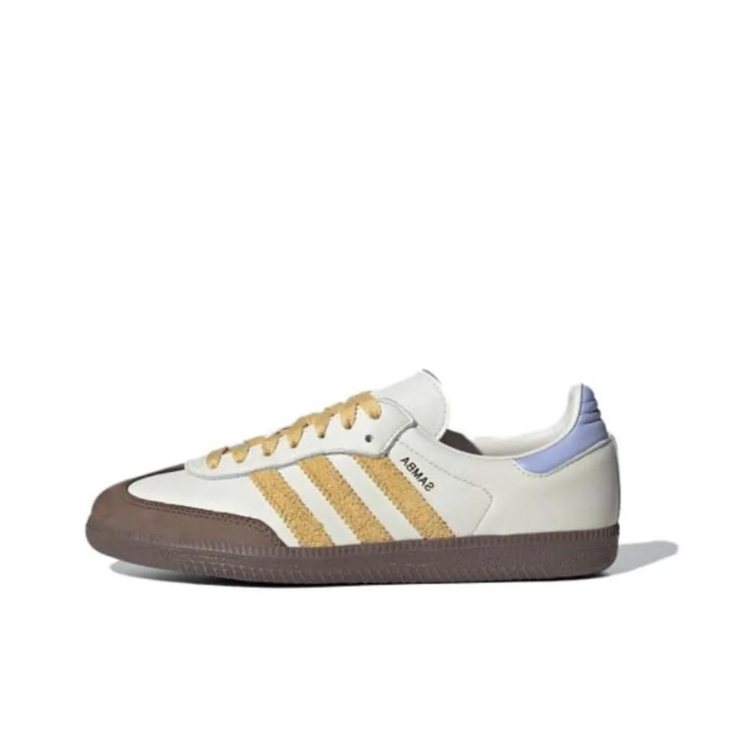 adidas SAMBA OG Men's and Women's Comfortable, Lightweight, and Stylish Low-Top Boardshoets, Premium Triple Colorblock Colors