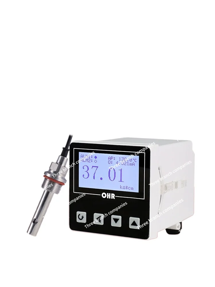 Meter Industrial Online Monitor Measurement Water Treatment Water Quality Detection Conductometer Electrode Sensor EC10