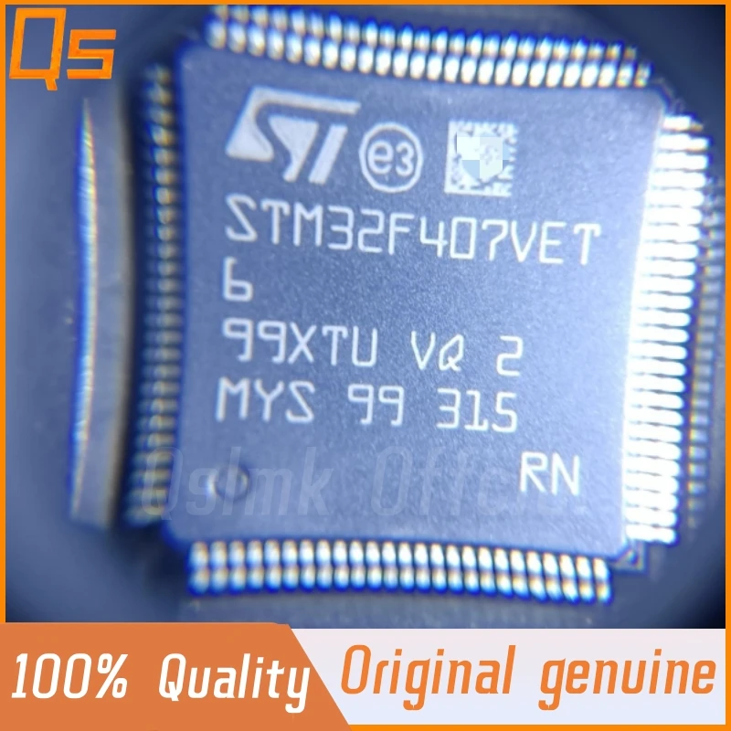 

New Original STM32F407VET6 STM32F407 LQFP100 Chip 32-Bit Microcontrolle MCU