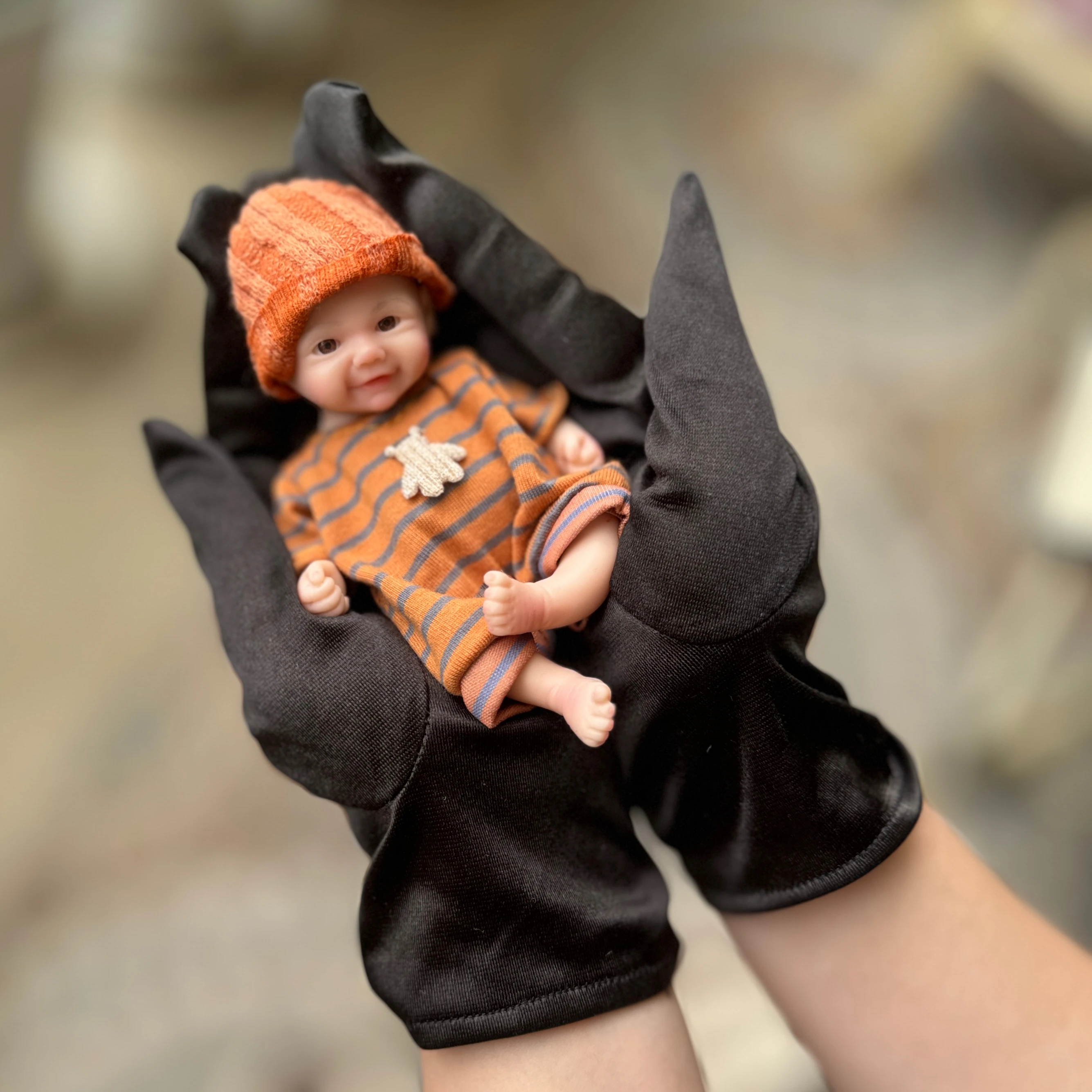 Mini muñeca Reborn de Palma de 6 pulgadas para niños y niñas, cuerpo entero pintado en 3D, muñeca realista de silicona para recién nacidos, juguetes para niños, regalo, bebé Reborn
