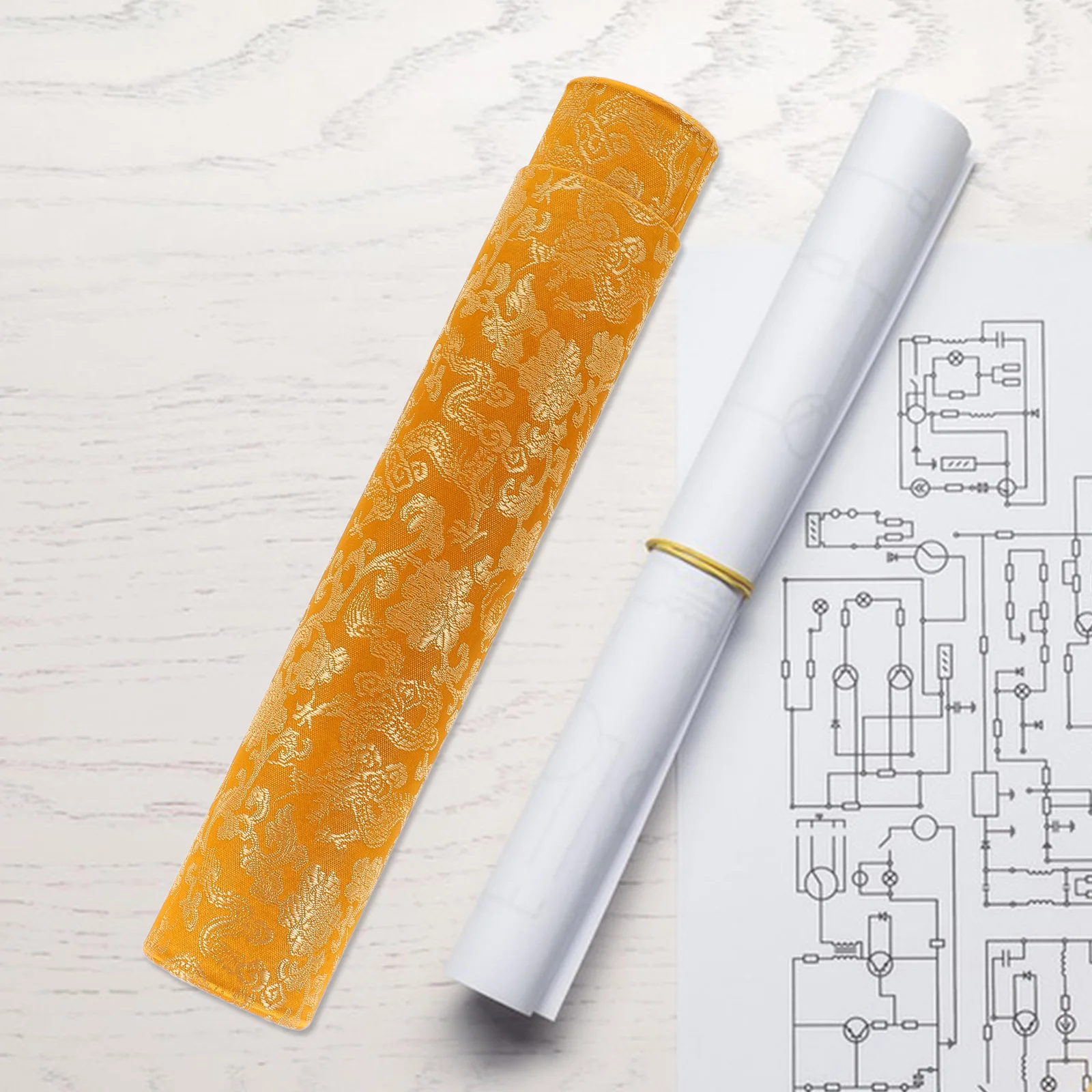 

Poster Tube Gift Box Telescoping Artwork Storage Tube For Paintings Scrolls Documents Mailing Caps Container Case Holder