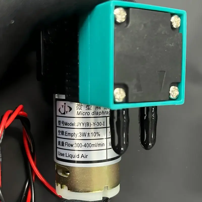 2PCS JYY(B)-Y-30-I Circulation Pump 24V DC 6.5W±10% Ink Pump 300-400ml/min Micro Diaphragm Pump for Air Liquid