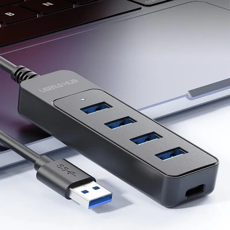 USB Hub 3.0 USB High Speed Splitter 4 Port 5Gbps Adapter USB Expander For Computer Accessories