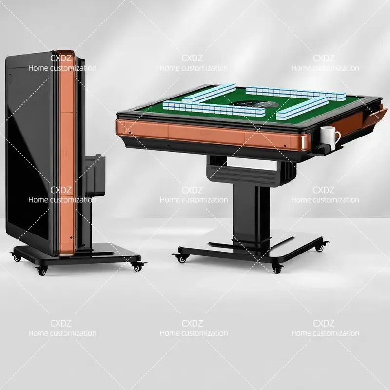 Fully Automatic Folding Mahjong Table Household Electric Silent Dual Purpose Game Table 2026 New Model