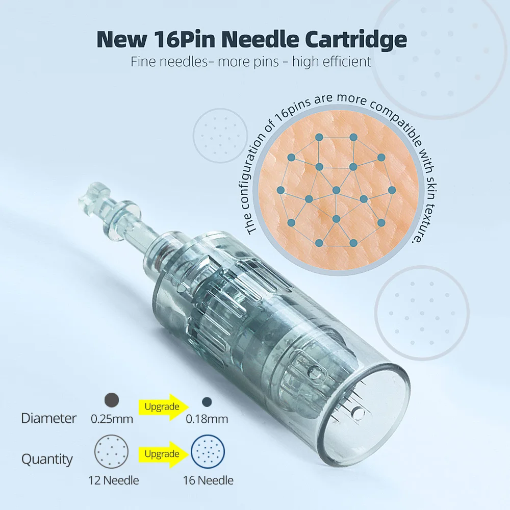 M8 Nadelkartuschen für M8 Derma Micronadel-Pen Microneedling 11-Pin 16-Pin 24-Pin 36-Pin 42-Pin 3D 5D Rund Nano – Detail 4