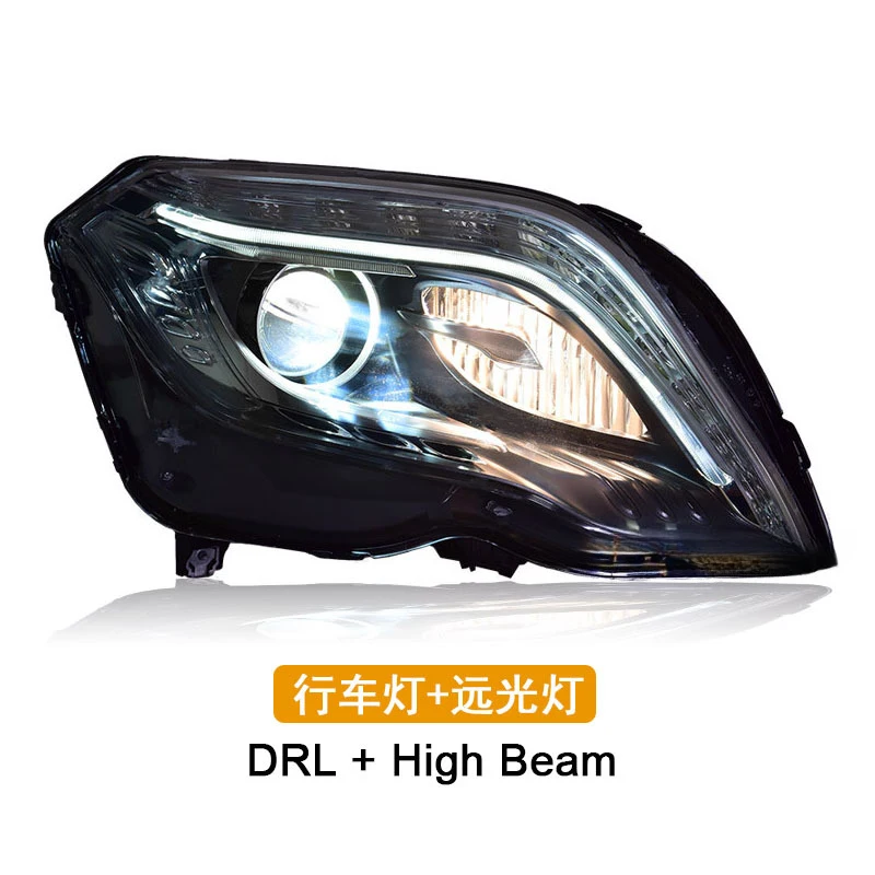 

Suitable for Merce-des/Benz GLK 2013-215 Headlight Assembly Modification with High-end LED Daytime Running Lights & Turn Signals