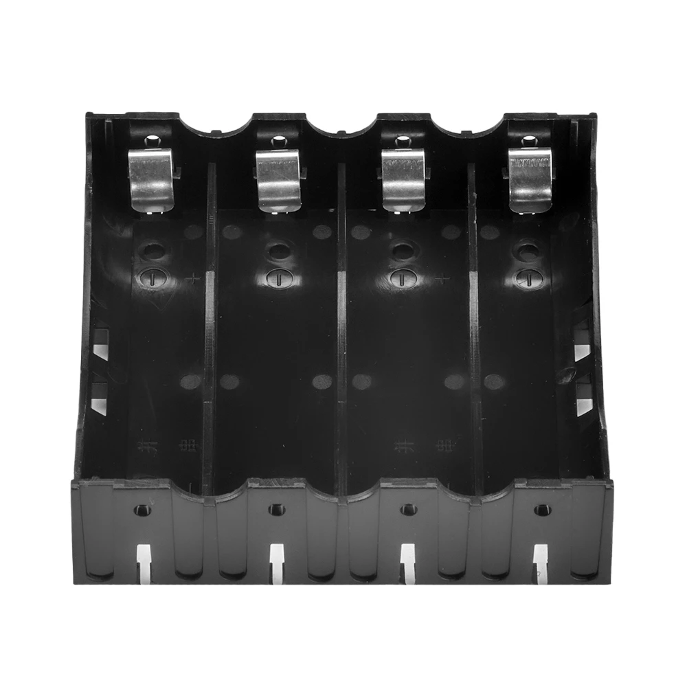 1Pcs 1 2 3 4 Slot ABS 18650 Power Bank Case 1X 2X 3X 4X 18650 lithium Battery Holder Storage Box Case Batteries Container