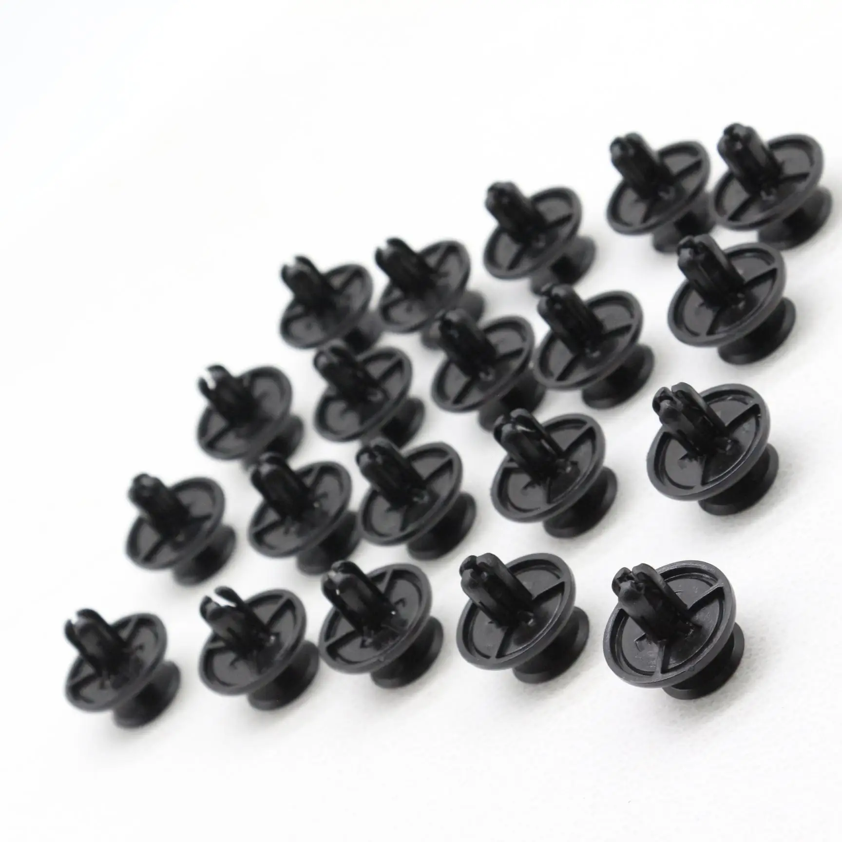 20 pcs Engine Cover Bumper Push-Type Retainer ClipsCompatible With Lexus ES350 RX450h Toyota 4Runner Tacoma 90467-07201 Nylon
