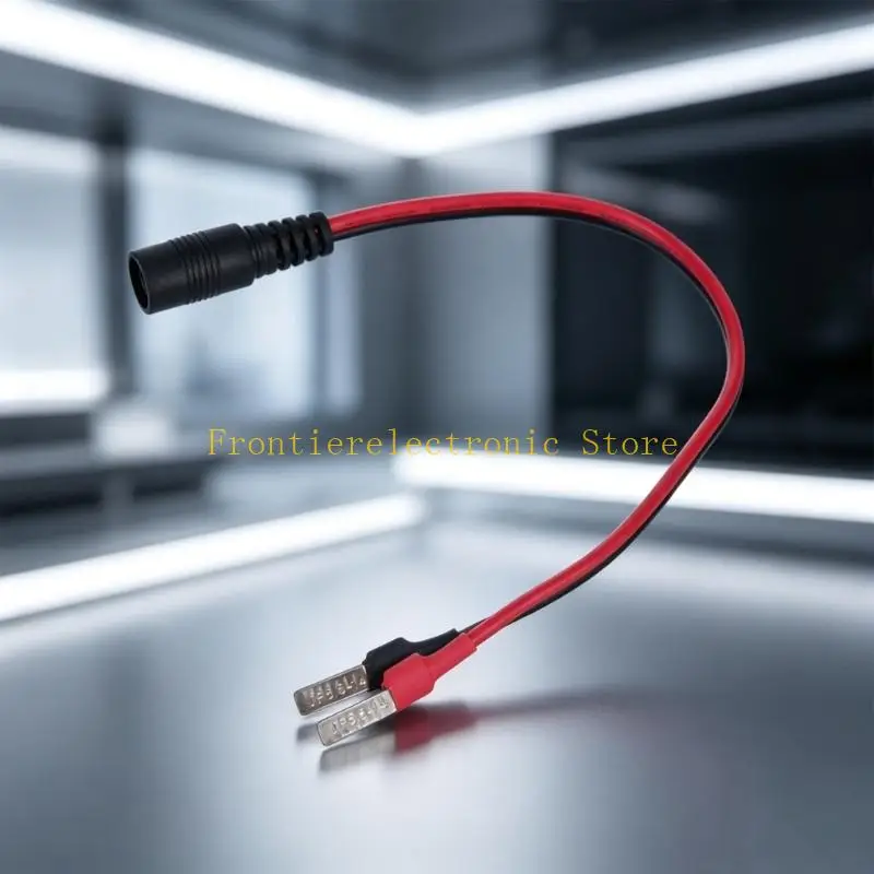 G8DB Polarity Leads Battery Charging Adapters Cable, DC5.5X2.1Mm Female to C45 Tab, 22Cm Charging Wire for Tool Battery Charging