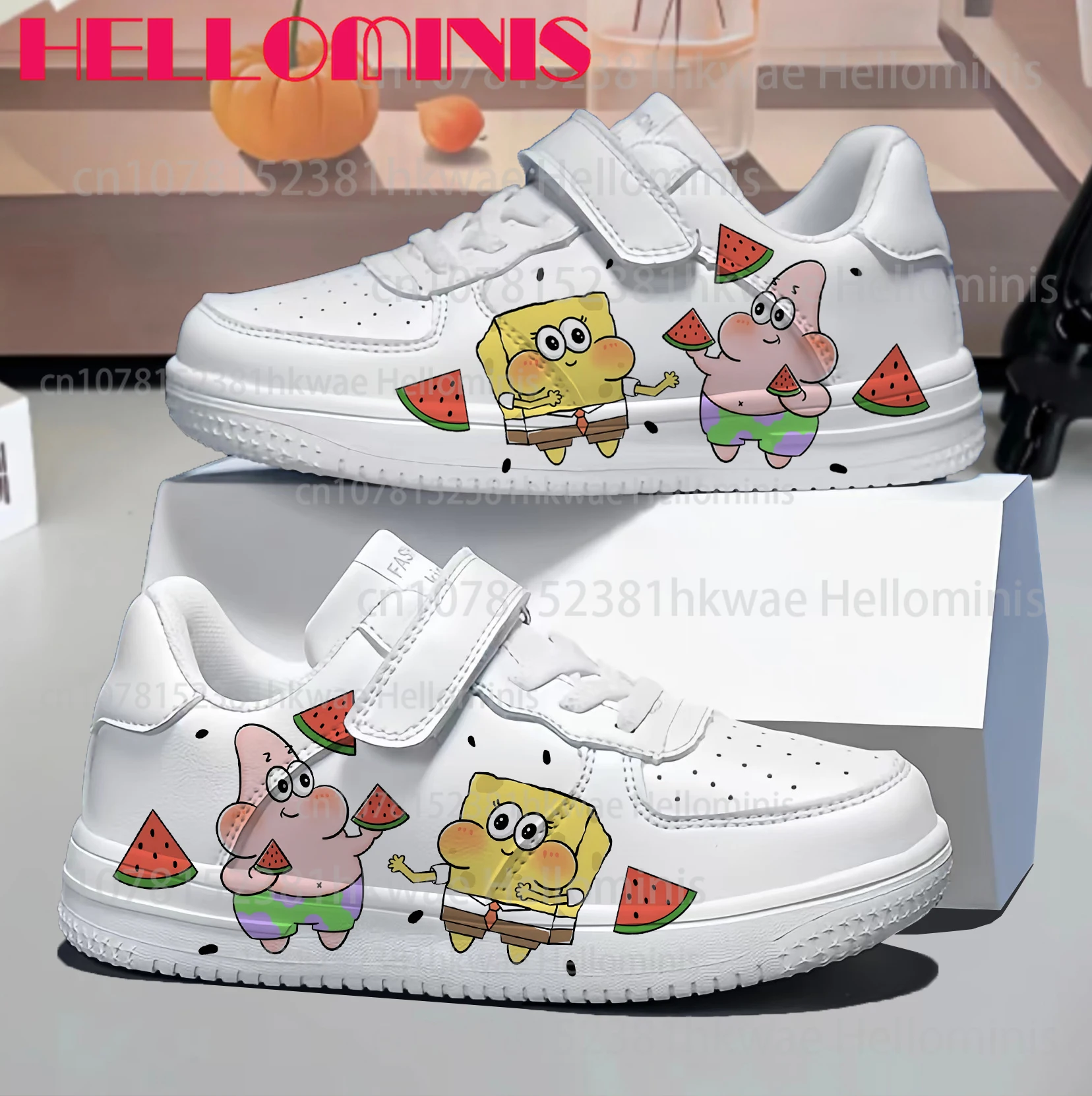أحذية سبونجبوب العصرية الكاجوال أحذية رياضية للأطفال والطلاب والأطفال وكرة السلة والبنات والأولاد أحذية رياضية للجري هدية