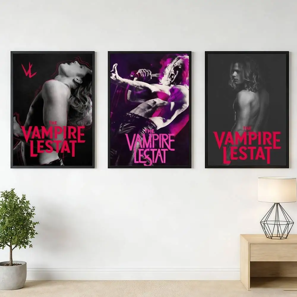 The Vampire Lestat 2026 Poster Stickers High-Quality Classic Print Retro Wall Decor Living Room Home HD Gift Holidays