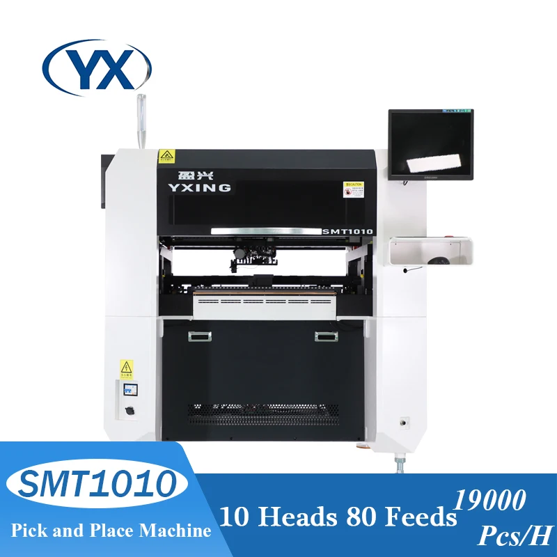 Smt Manufacturer SMT1010 Smd Smt Surface Mounter LED High Speed Pick Ana Place Machine Pcb Making With Camera