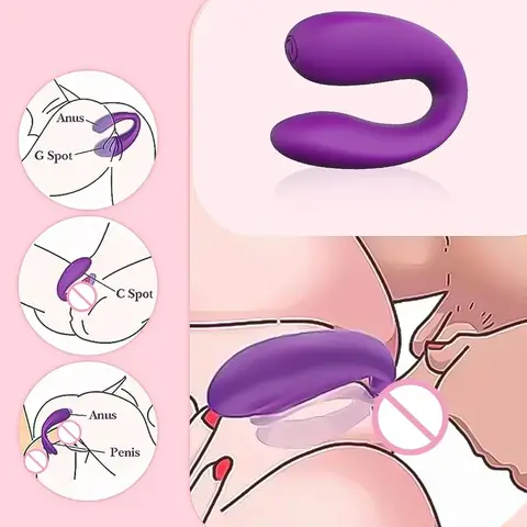 U Shape Clitoral Stimulator Wearable Female Vaginal Vibratorr G spot Massager Small Powerful Bullet Vibratorr Portable sexx Toys