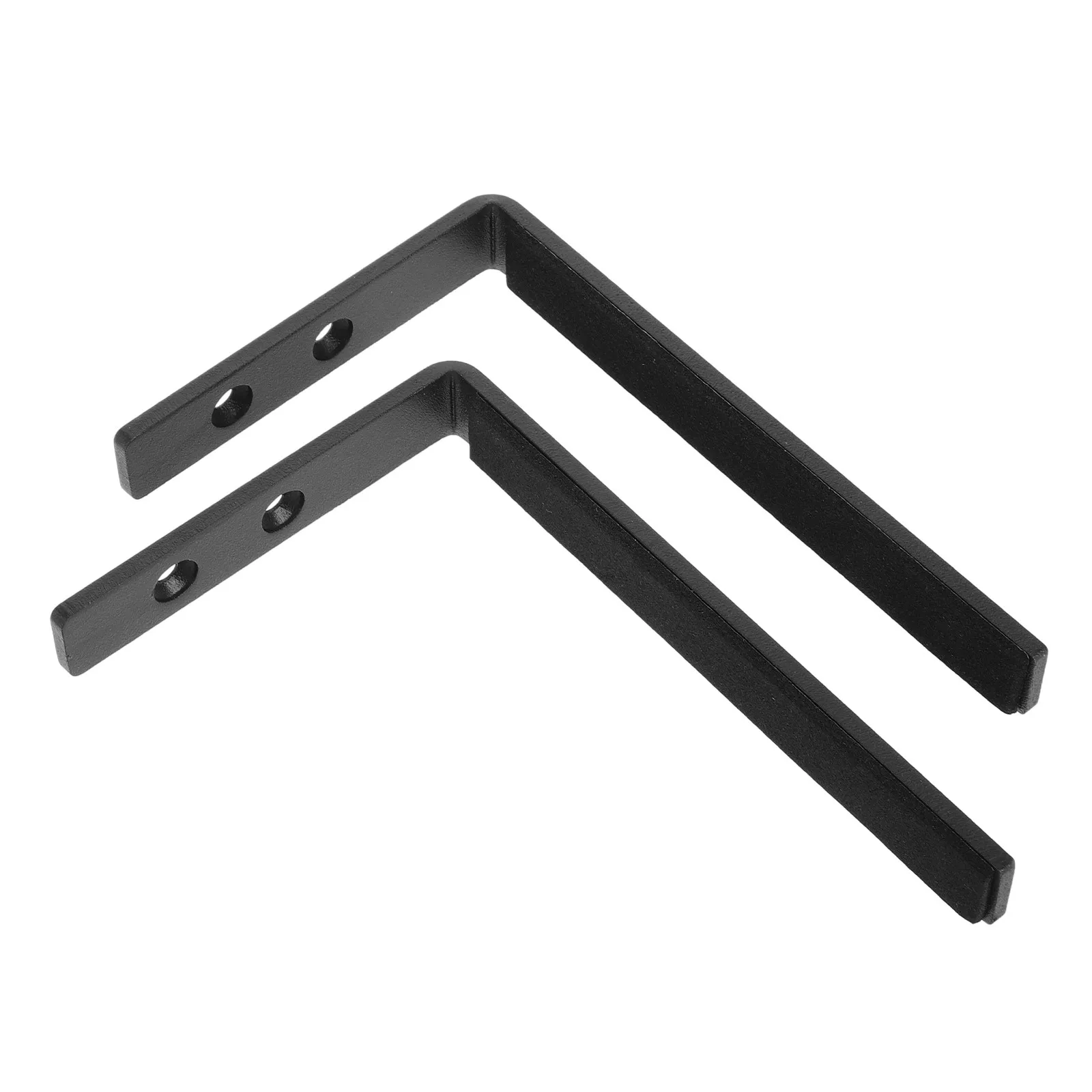 2Pcs Soundbar Wall Mount Bracket Sturdy Metal Construction for Home Audio System Wall Mounted Speaker Stand Enhanced Stereo