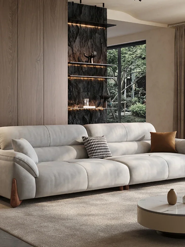 Modern Minimalist Living Italian Minimalist  Luxury Three-personMuebles Furniture