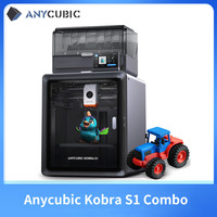 Anycubic Kobra S1 Combo Multi-Color 3D Printer High Precision Core XY Stable Structure Ultra-Quiet Max Speed 600mm/s 3D Printer