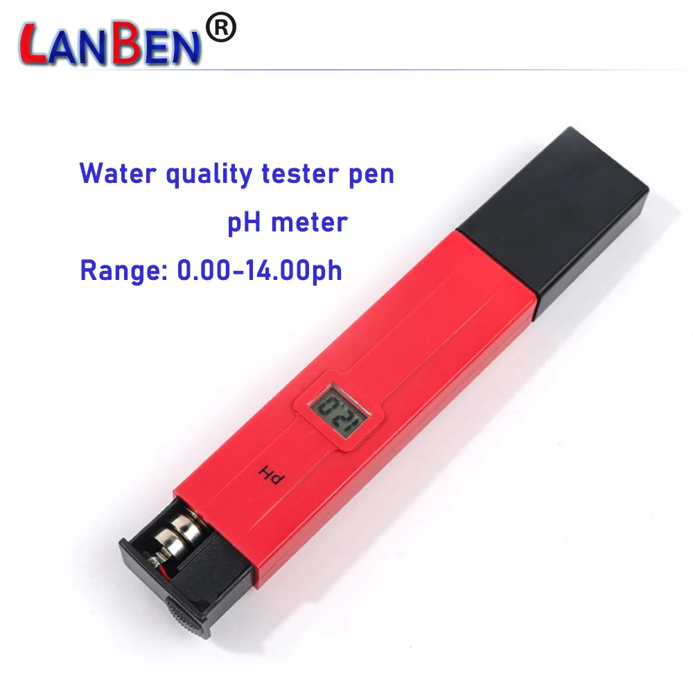 Portable pH Tester Pen High Accuracy Pocket size Electronic pH Meter for Testing Water PH009 PH Meters