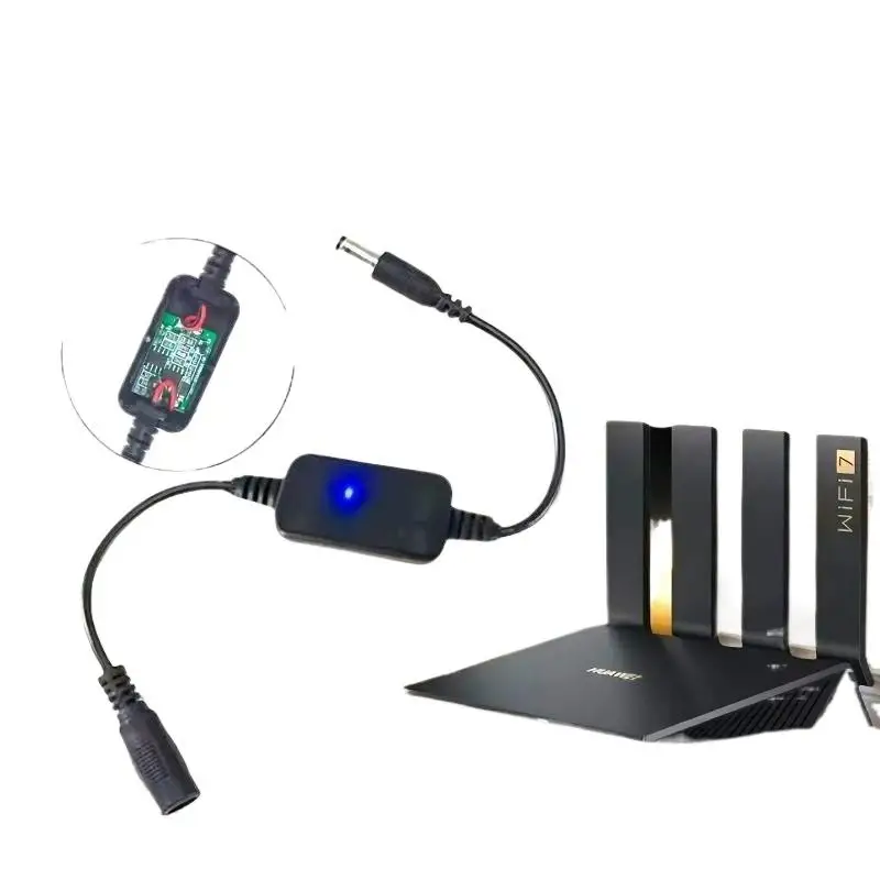 [F] Router Reboot Cable WiFi Auto Restarter 24-Hour Timed Power-Off Reset Controller Optical Modem Reboot Cable