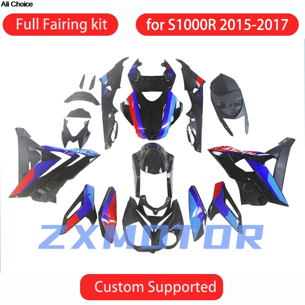 Fit For BMW S 1000R 2015 2016 2017 Aftermarket Fairing Set Panel Kit S1000R 15 16 17 ABS Motorcycle Parts Fairings