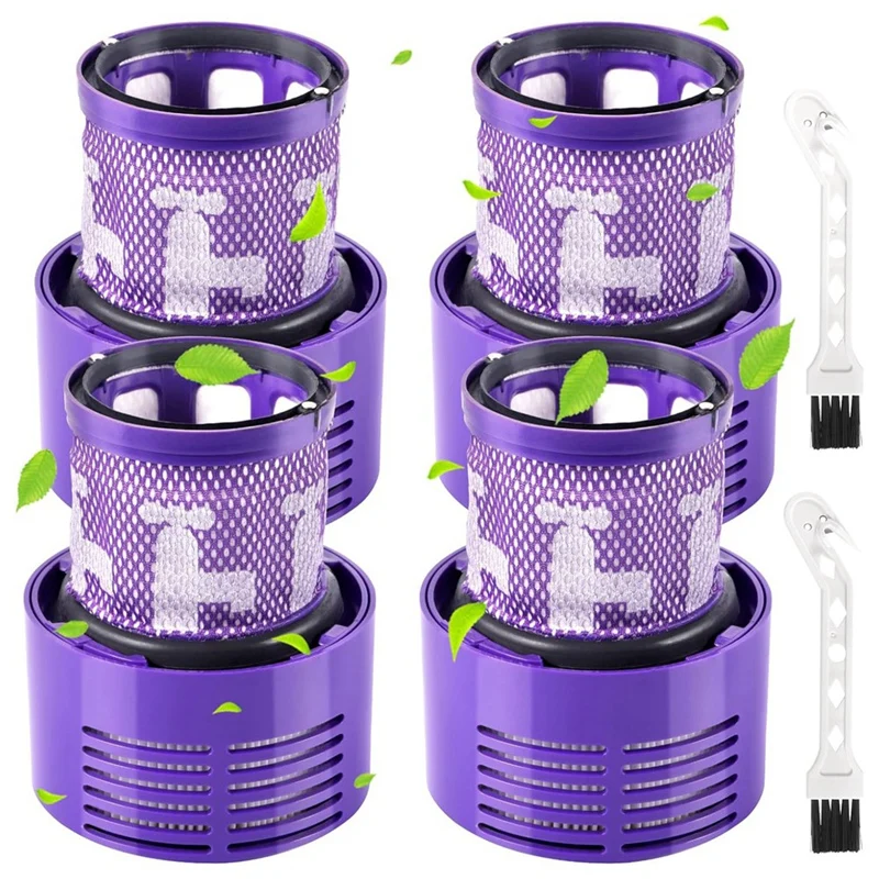 

Washable Accessories Hepa Filters, Vacuum Cleaner Filter Set For Dyson V10, SV12, DY 969082-01