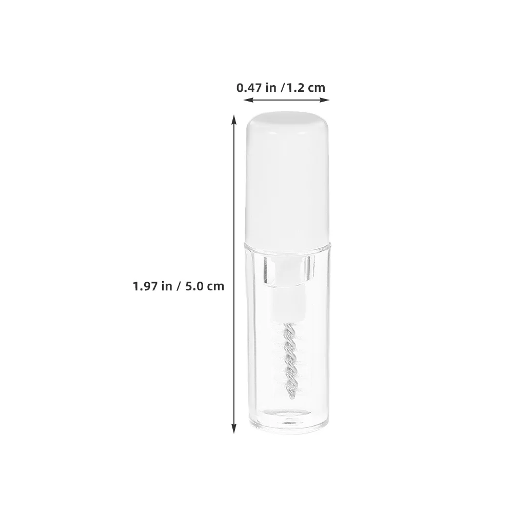 Capa de chuva para cílios, 6 peças, gel transparente à prova d'água para configuração de sobrancelha, fórmula de condicionamento leve para cílios, onda aprimorada