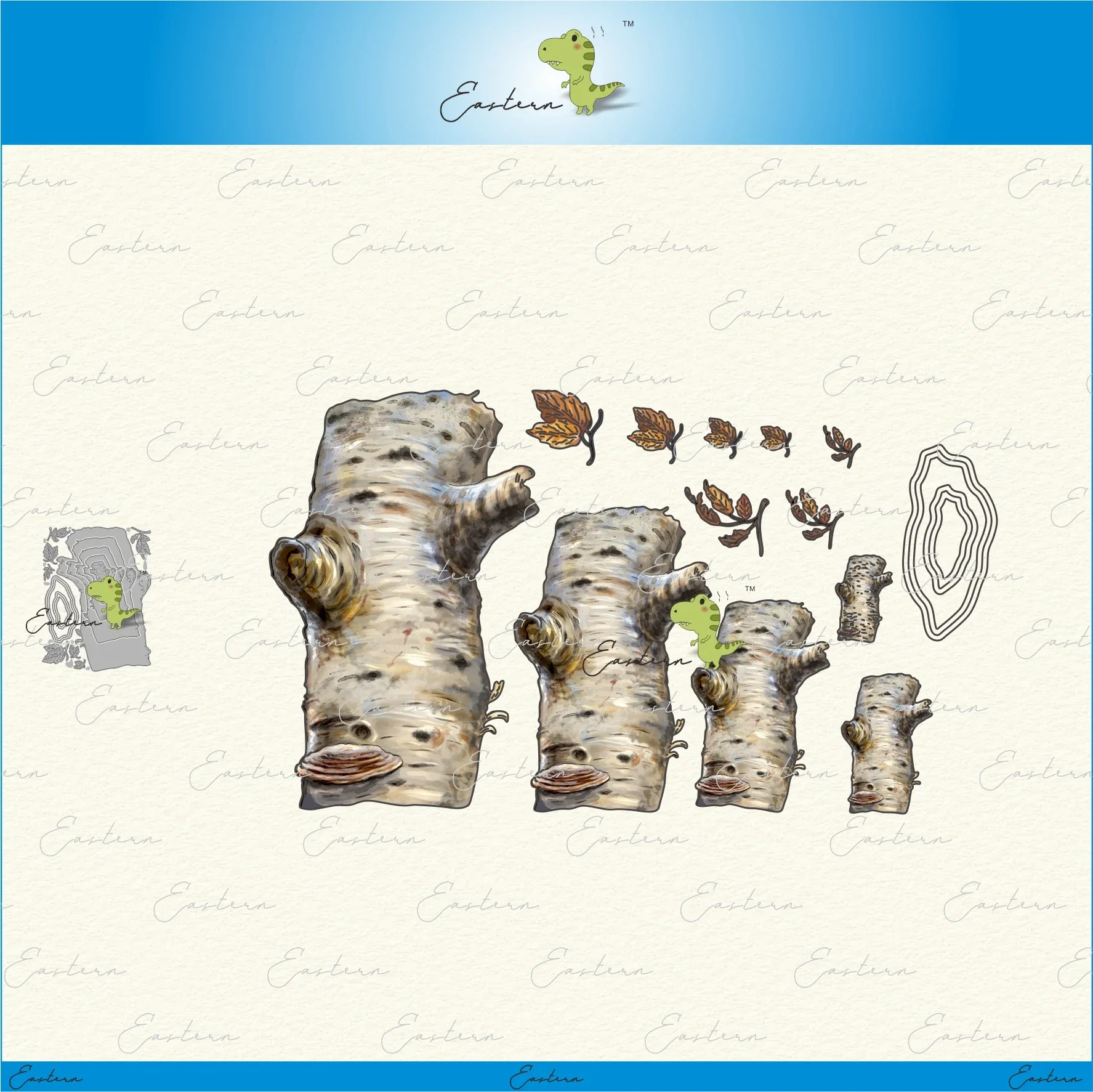 Silver Birch metal cutting dies 2021 new diy  molds Scrapbooking Paper Making die cuts crafts