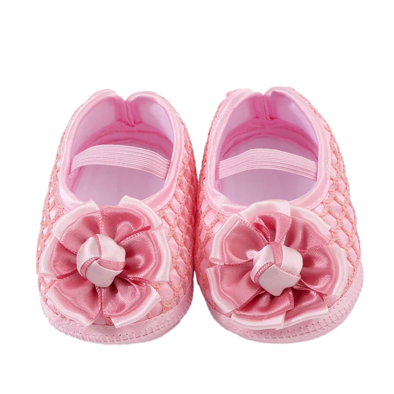 

Fashionable And Versatile Summer Babies' Canvas Shoes Simple And Sweet Sweet Princess Shoes Baby Learning Walking Shoes