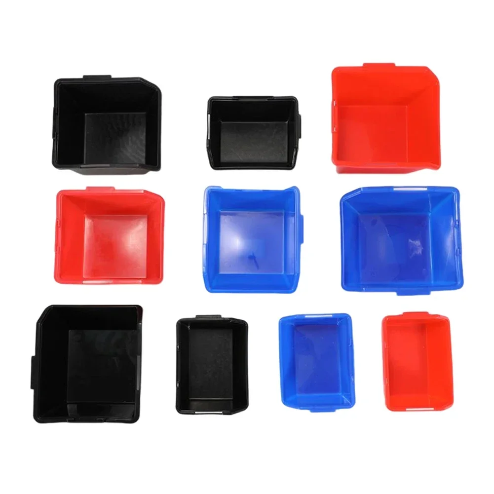 Plastic Case Storage Parts Box Component PE Material Parts Container Sorting Toolbox Storage Bins Hand Feeling