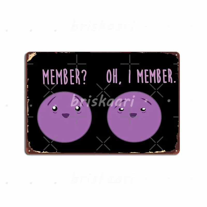 Member Berries Member Berry Southpark Fan Metal Signs Cinema Kitchen Vintage Wall Decor Party Member Berries Metal Posters