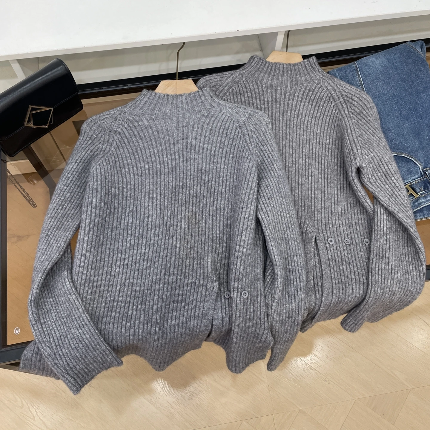 

Slim Fit Long Sve Pure Color Women's Sweater Autumn New Sle Commute Small ence Knitwear K8 Sweet Sle Straight Tube