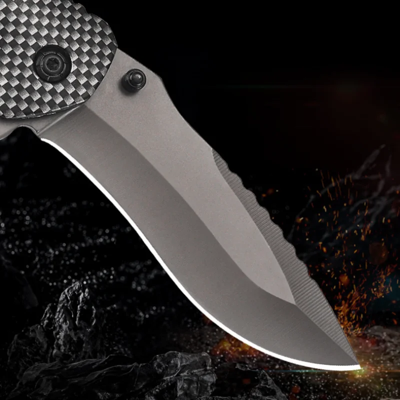 Outdoor Portable Mountaineering Knife Outdoor Survival Multi functional Knife