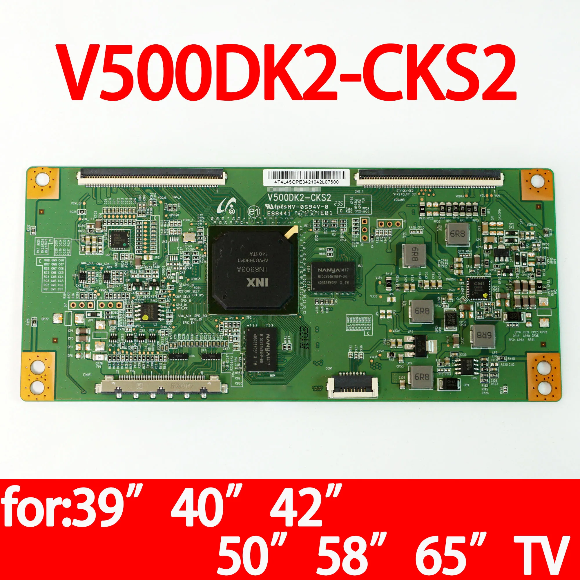 จุดเดิม V500DK2-CKS2เหมาะสำหรับ39นิ้ว40 "42" 50 "58" 65ทดสอบและจัดส่ง