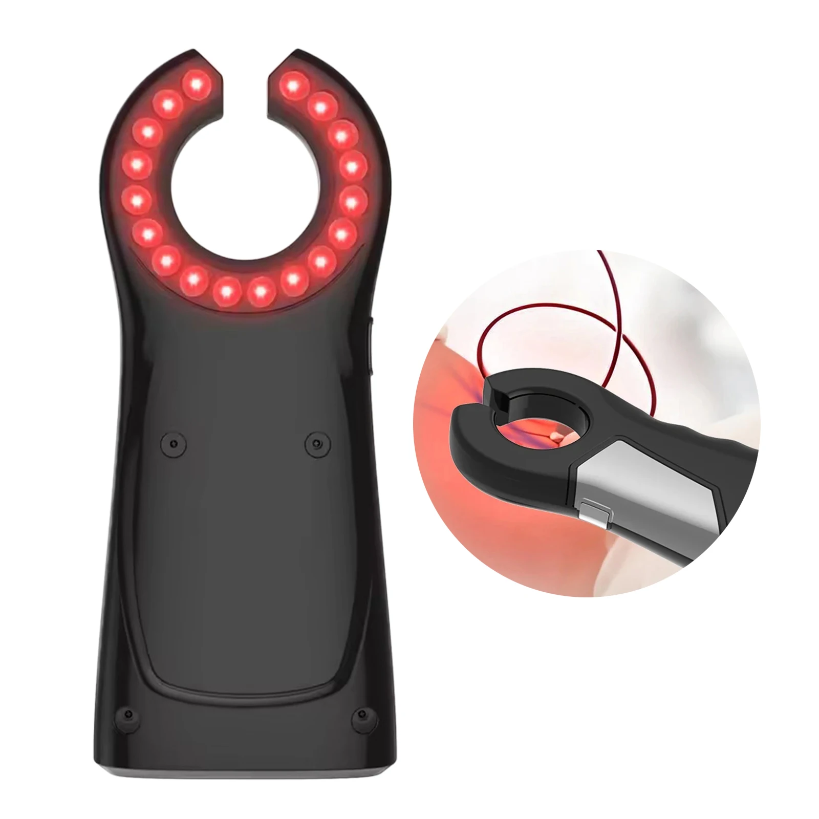 Infrarot-Venenfinder Tragbares Medizinisches Venenortungsgerät Krankenschwester-Injektionshilfe Handgehaltener Notfall-Venenbetrachter für Zuhause