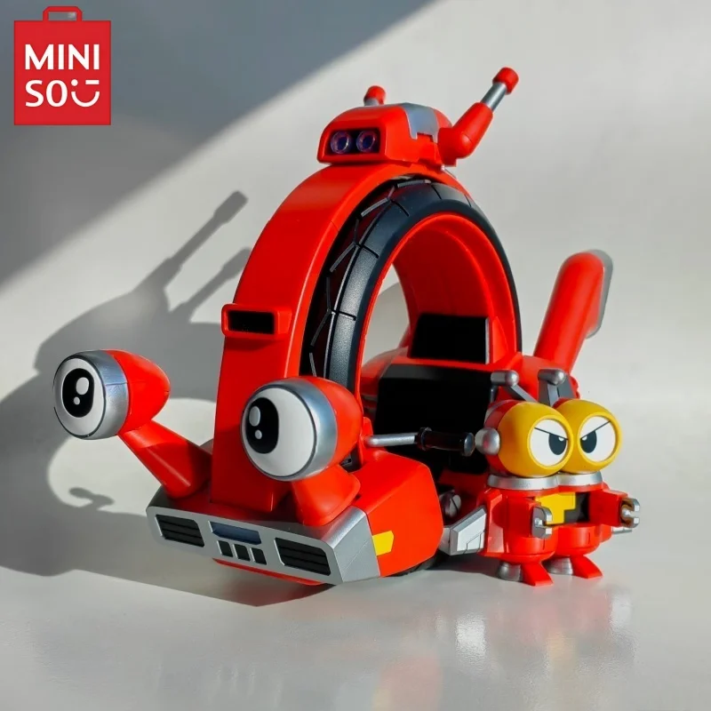 

MINISO's First Batch of "Orange Cat Industrial Iron Armor Little Treasure" Model Toys, Educational Figurines and Gifts