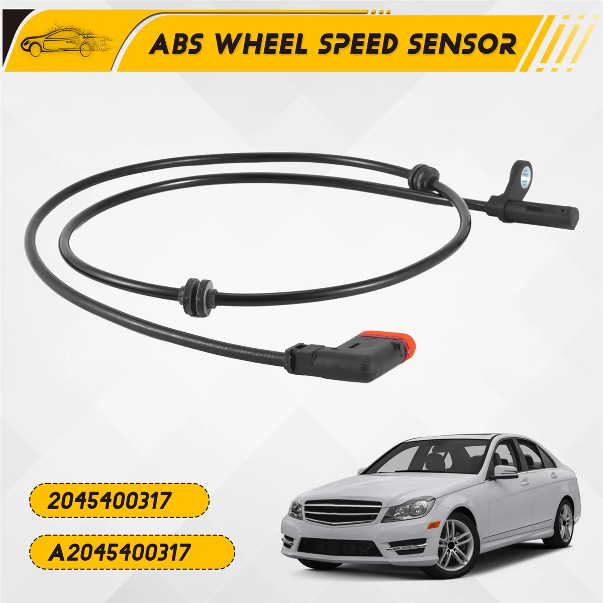 

A22P_ 2045400317 ДАТЧИК ABS задний левый правый для MERCEDES C-CLASS W204 C204 S204 01.2007