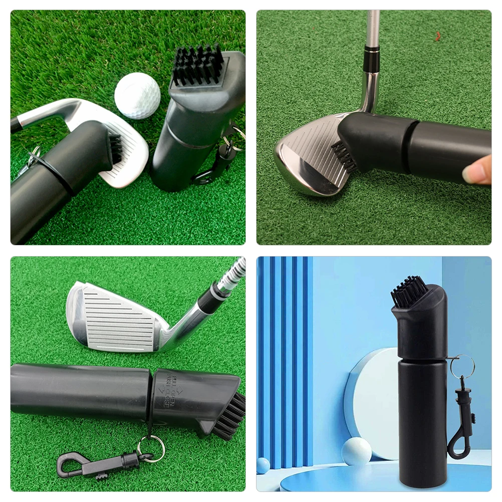 

Golf Club Cleaning Brush Sprayer 1 Must-have Accessory Durable Lightweight Practical Groove Cleaner Plastic Design Portable Easy