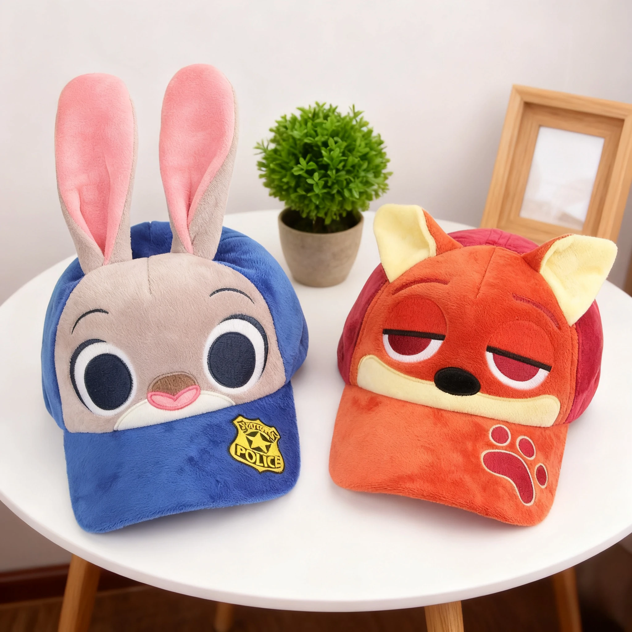 Zootopia Disneys casquette de Baseball Couple Anime Judith Nick chapeau de soleil enfants hiver printemps Sunbonnet garçon fille couvre-chef meilleur ami cadeau